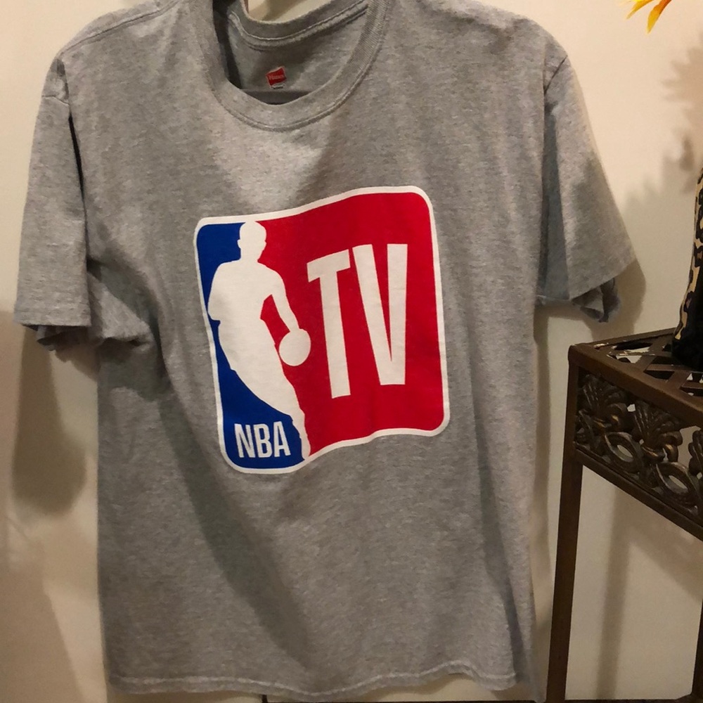 NBA TV shirt buy Hanes. large. - Picture 3 of 4